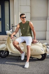 Mens Cut Off Tank Tops 3 Pack Sleeveless Cotton Shirt for Men Training Summer…