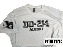 DD-214 Alumni Military T-shirt. Perfect For Marines, Army, Navy Air-force WOWF