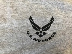 Air Force Military T-shirt With DD-214 Alumni USAF Chest Logo 190G