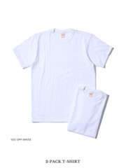 Whitesville WV73544 2-PACK T-SHIRT OFF-WHITE Size XL Men’s unused Made in Japan