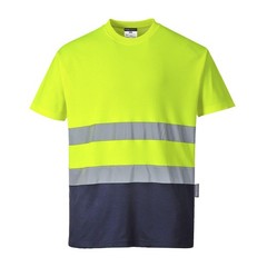 S173 – Hi-Vis Cotton Comfort Contrast T-Shirt S/S