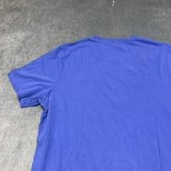 PUMA Forever Better T-Shirt Men XL Royal Blue Graphic Print Bold Logo Athleisure