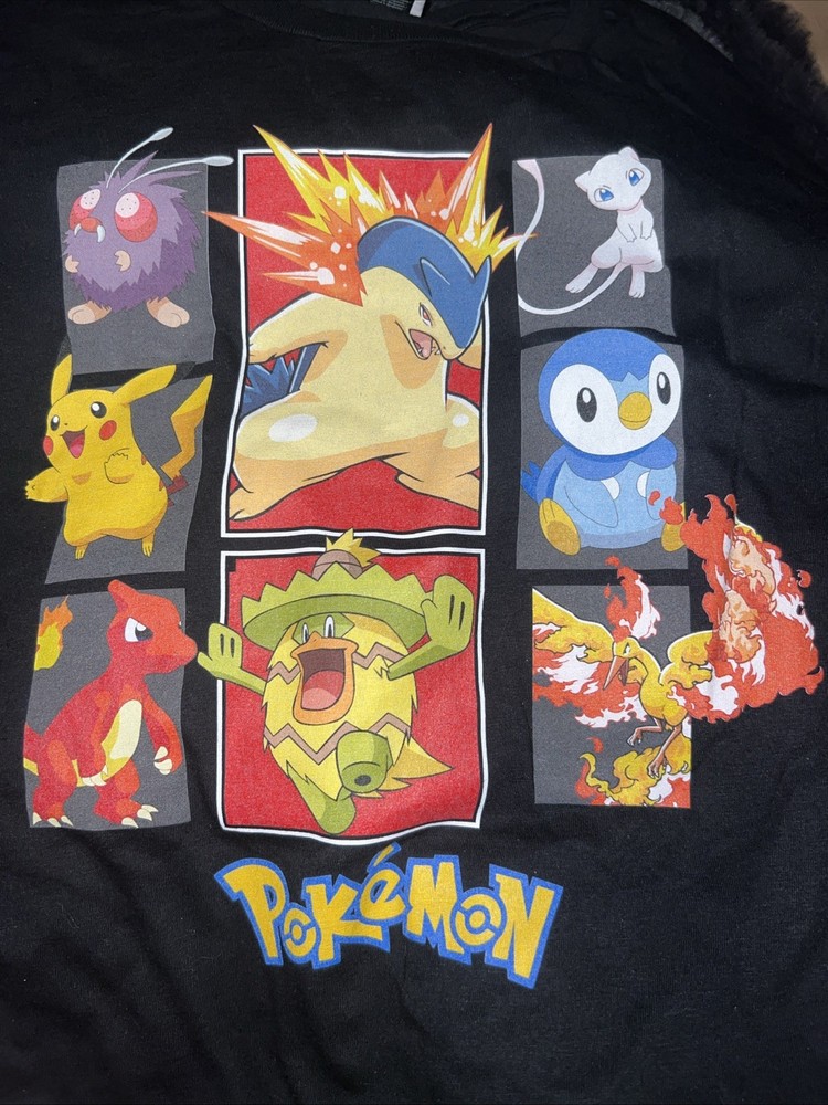 NWT Men’s XL Pokémon T Shirt Black