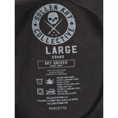 Sullen Art Collective Graphic T Shirt Mens L Skull Art Driven Douglas Prudente