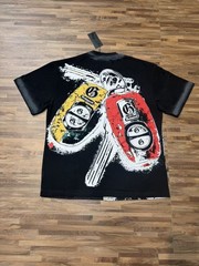 2026 New Godspeed Skeleton Drive a sports car print Tee Mens Cotton T-shirt