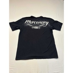 Ecko Unltd MMA Mercenary Shirt Mens Large Black Spartan Helmet Graphic Tee