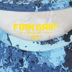 Firm Grip Shirt Mens M Blue Camouflage Long Sleeve Outdoors Workwear Lightweight