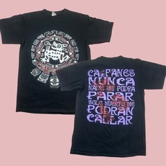 VTG CAIFANES MEXICO ROCK BAND TSHIRT SIZE 16D316