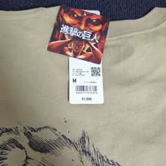 2023 Attack on Titan UNIQLO UT Graphic T-shirt Men Final Season M (US S Size)