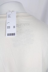Fifth Sun Men’s Bored T Shirt Short Sleeve L Large Natural White