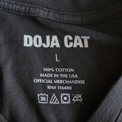 Doja Cat Scarlet Tour Official Music Concert Black Lrg Graphic T-Shirt USA Made