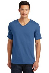 District Made DT1170 Mens Short Sleeve Perfect Weight V-Neck Stylish T-Shirt