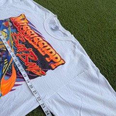 Vintage Mississippi Bad Boyz Dirt Track Racing T-Shirt White Mens XL