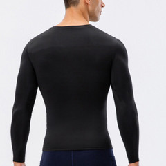 Men’s Sport Warmer Long Sleeve Performance Moisture Wicking T-Shirt Gym Tight US