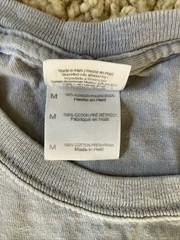 Men’s Mammoth Mountain T-Shirt Size M 100% Cotton Light Gray