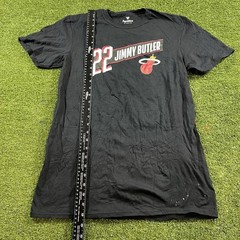 Miami Heat Jimmy Butler #22 Short Sleeve Shirt Black Fanatics Men’s M NWOT