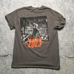 Springsteen E Street Band Shirt Mens Medium Gray 2023 Tour Concert Graphic