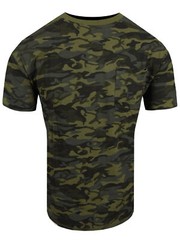 Short Sleeve T Shirt Camo Camouflage Tactical Pocket Tee Shirt TRUE TO SIZE FIT!