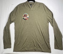 Red Rocks Of Sedona District Perfect Tri Long Sleeve Hoodie Sz Large W/Beanie