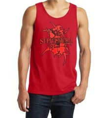 Sepultura Metal Group Men’s Tank Top (Multiple Variations)
