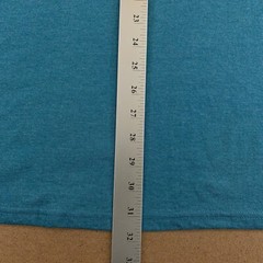 District Perfect Tri Mens 2XL Teal Gray Short Sleeve Crew Neck Tee 2 Pack New