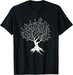 Olive Tree Vintage Mediterranean Nature Graphic T-Shirt
