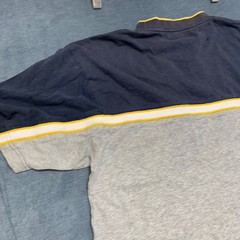 Unionbay T Shirt Mens XL Navy Gray Colorblock Short Sleeve Crew Neck Casual Wear