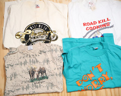 Lot of 20 Graphic Print T-Shirts 90s Y2K Wholesale Mix Reseller Biker Nature VTG