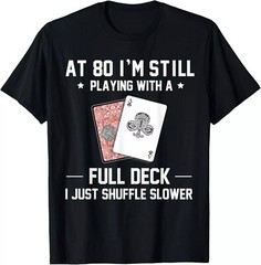 2025/Funny 80th Birthday Present 80 Year Old Cards Gift Unisex T-Shirt