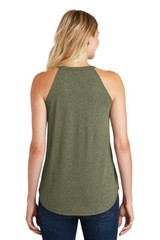 St Patricks Day Lucky Ladies Tri Rocker Tank Top