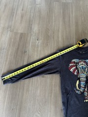 Riot Society Men Medium Vibrant Elephant Graphic T-Shirt Short Sleeve Tribal USA