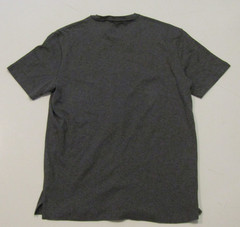 BANANA REPUBLIC S/S Gray Luxe Touch Performance Tee Shirt Size Large NWT Mens