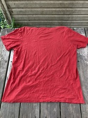 Nike Sportswear Just Do It Graphic Tee T-Shirt Red/Black AR5006-657 Men’s Large