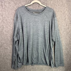 REI Co-op Men’s T-Shirt Gray 3XL 100% Polyester Machine Washable