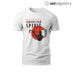 Natural American Spirit Logo funny T-Shirt Sizes S-5XL Made in USA