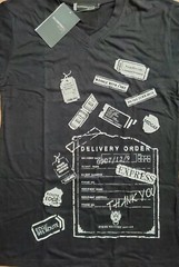 SQUARE ENIX Final Fantasy VII 7 Strife Delivery Service Black T-shirt US SIZE L