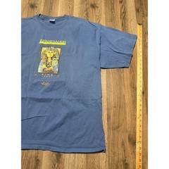 Gildan T-Shirt Mens 2XL Blue Adult King Tut Field Museum Graphic Exhibit