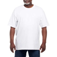 6 pieces WHITE Color Crew Neck T-Shirt Tee T Under Shirts Men Man Size S M L XL