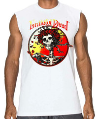 Grateful Dead Rock Band Men’s Muscle Shirt (Multiple Colors)