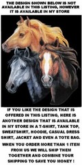 BEAUTIFUL THOROUGHBRED TROTTER STANDARD BRED ? SHOW HORSE T-SHIRT WS325