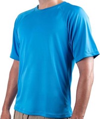 Men’s UPF 50 Short Sleeve Swim Rash Guard Sun Protection Shirt Quick Dry