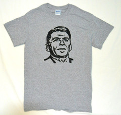 Vintage Ronald Reagan T Shirt. Professionally Screenprinted and Free Shipping!!