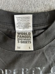 Shaka Wear Men’s Super Max Heavyweight Stylish T-Shirt Sz L World Famous Gallery
