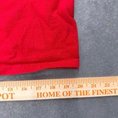 Vintage 90s Goodwear Heavyweight Red Pocket T-Shirt USA Made