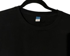 Old Navy short Black T-shirt-Short sleeves-Size L-machine washable-cotton