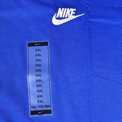 Nike Sportswear Club Tee Mens XXL 2XL Game Royal Blue Cotton Shirt AR4997-480