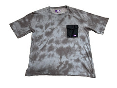 The North Face Purple Label nanamica Pocket T-Shirt Tie Dye Gray XL NT3207N