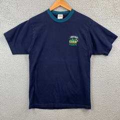 Vintage Sideout T-Shirt Men’s Navy Blue Teal M 100% Cotton Ringer Señor Frog’s