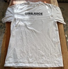 Gin & Juice by Dr Dre and Snoop – Shakawear SuperMax Heavy T-Shirt – Large -Rare