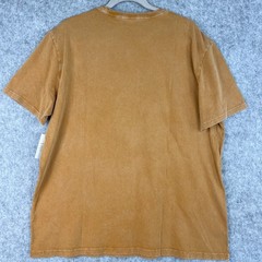 Lucky Brand T Shirt Mens XL Brown Live Fast Skeleton Snake Graphics Casual NWT